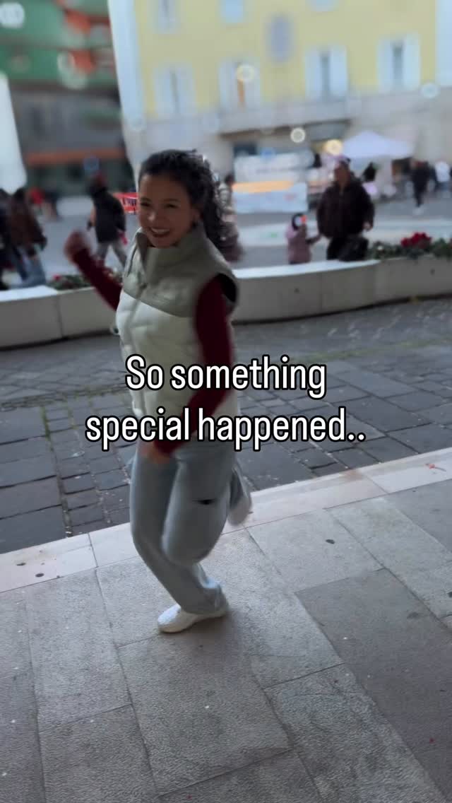 Unexpected dance moment on the road
